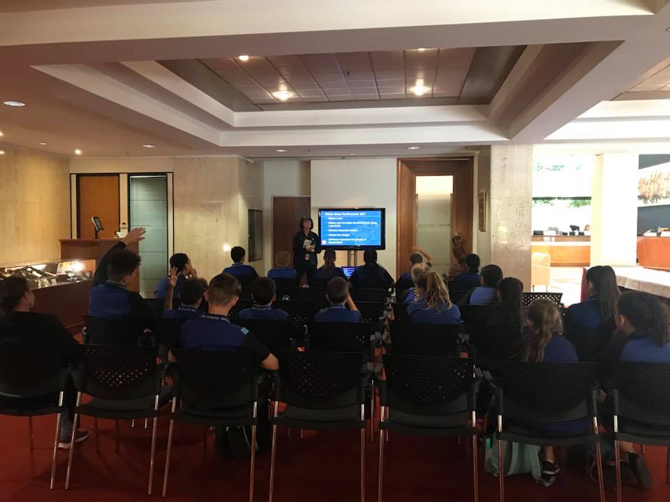 Coomera State School Parliament Visit